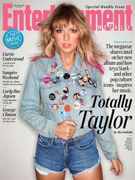 TAYLOR SWIFT in Entertainment Weekly, May 2019 Issue – HawtCelebs