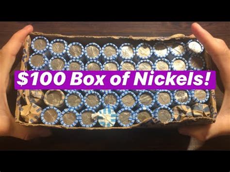 $100 BOX OF NICKELS! - YouTube