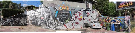 Silver Lake Street Art - Los Angeles: Hogorilla Mural