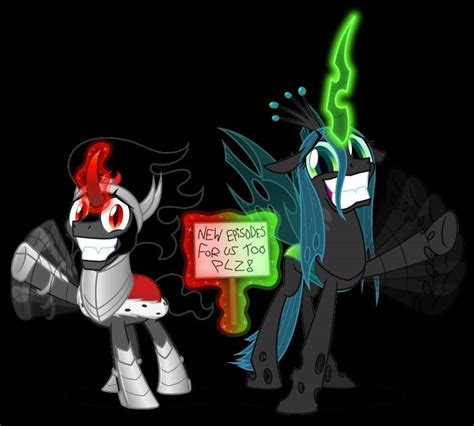 Mlp Queen Chrysalis And King Sombra