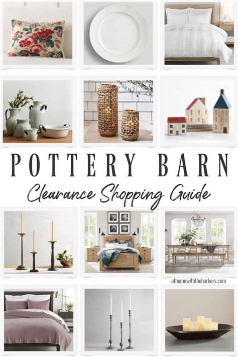 Shop Pottery Barn Clearance - At Home With The Barkers