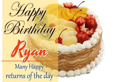 Happy Birthday Ryan - AZBirthdayWishes.com