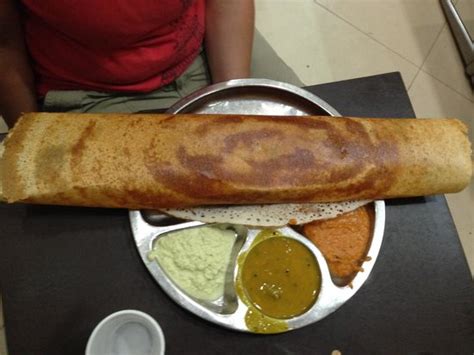 Paper masala dosa - Picture of Komala Villas Restaurant, Singapore ...