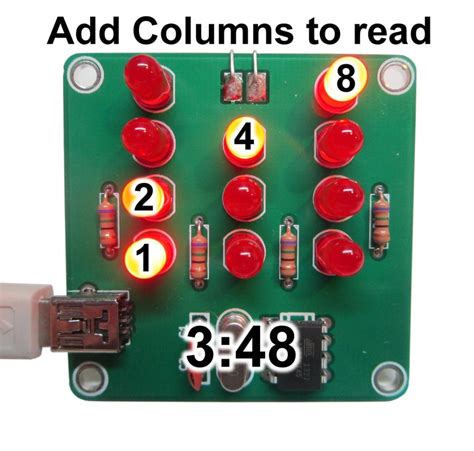 Simple Binary Clock Kit - Etsy