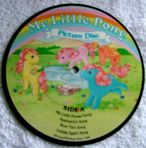 MY LITTLE PONY - MY LITTLE PONIES' SONG - Terry's Picture Discs