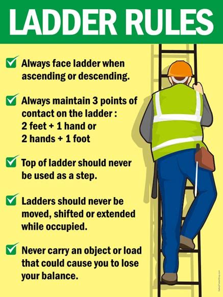 ladder safety tips - Helio Sincere