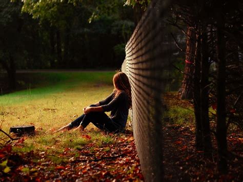 Lonely girl sad girl Breakup | Freeeasypics | Pinterest | Autumn day, Sad girl and Lonely girl