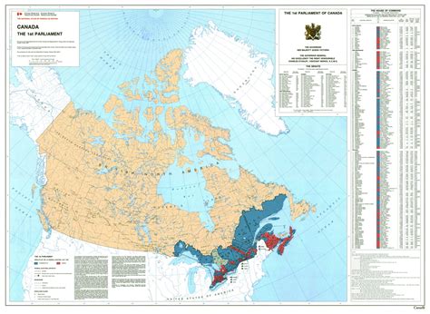 Canada. Legislative Election 1867 | Electoral Geography 2.0