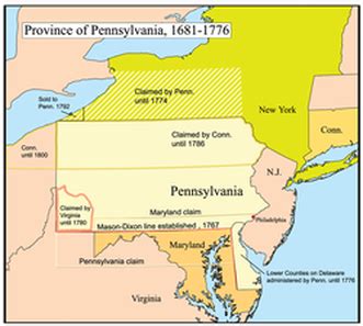 Pennsylvania Colony - weebly Timeline Research Activity