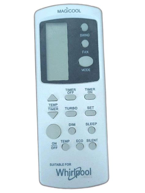 CE Whirlpool AC Remote, For Air Conditioner at Rs 1000/piece in Tiruvallur | ID: 25590486262