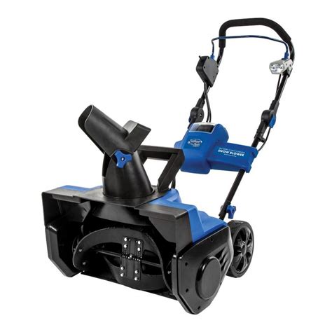 Shop Snow Joe 40-Volt 21-in Cordless Electric Snow Blower at Lowes.com