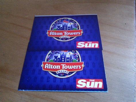 Alton Towers tickets | United Kingdom | Gumtree