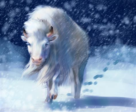 Spirit of the White Buffalo by Verchak on DeviantArt