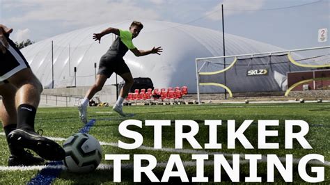 Striker Training Session | Movement & Finishing Training For Center Forwards - YouTube