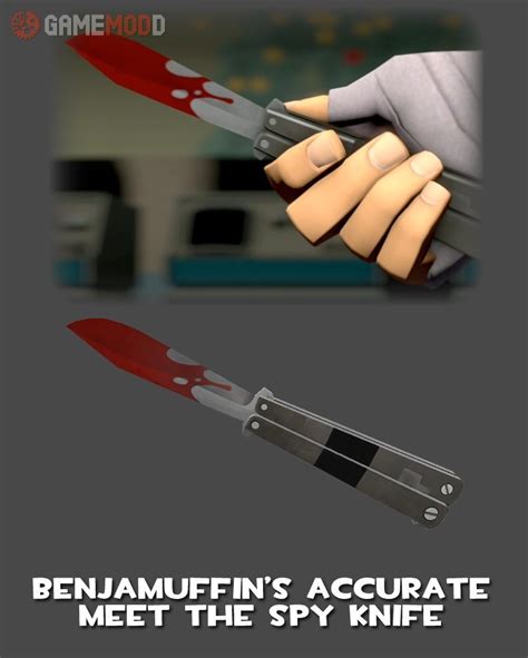 Accurate 'Meet The Spy' knife with sound » TF2 - Skins Spy | GAMEMODD