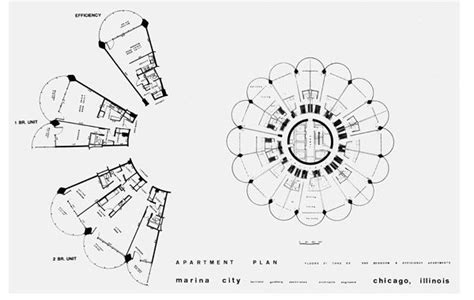 Marina City Floor Plans | Marina city, How to plan, Chicago city