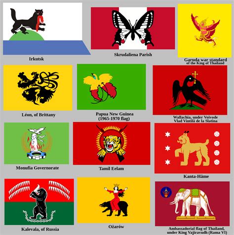 Cool Animal Flags From Around the World : vexillology