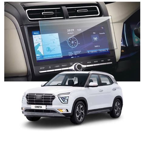 Hyundai Creta 2020-2021 Accessories Touch Screen Guard at Rs 399.00 | Hyundai Car Accessories ...