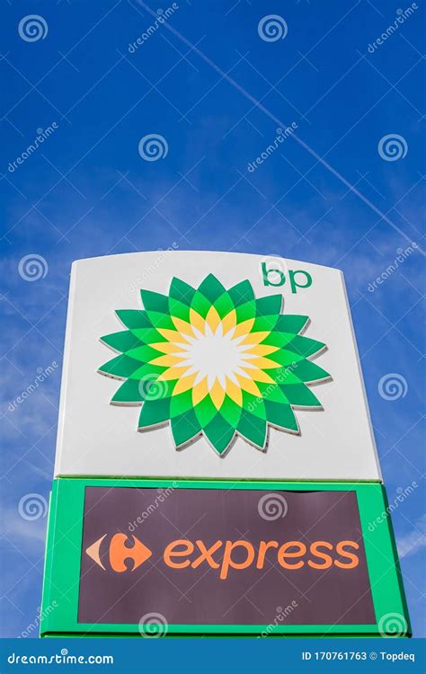 BP Logo on Its Gas Service Station Editorial Stock Photo - Image of ...