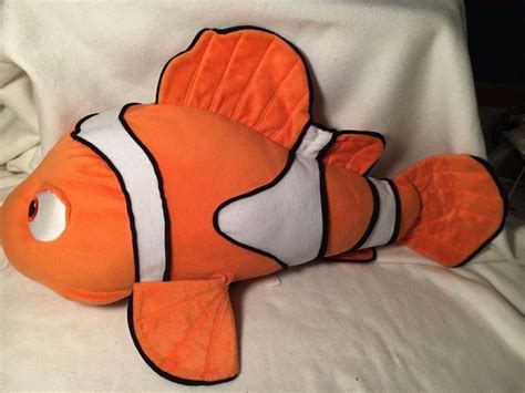 Disney Large Jumbo Finding Nemo Stuffed Animal Plush Toy 28" Toy | eBay ...