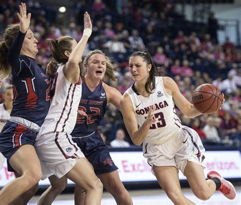 Gonzaga women's basketball vs. Saint Mary's, Feb. 11 - Feb. 11, 2017 ...