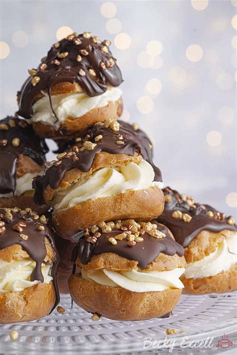 Gluten Free Profiteroles Recipe (dairy free option) - BEST EVER!