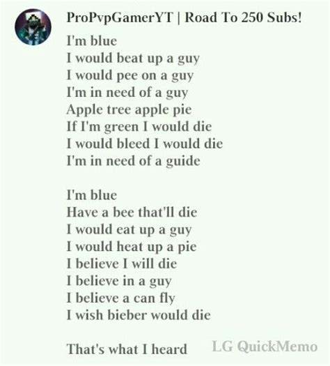 "I'm Blue (da ba dee)" misheard lyrics funny! | Misheard lyrics funny ...