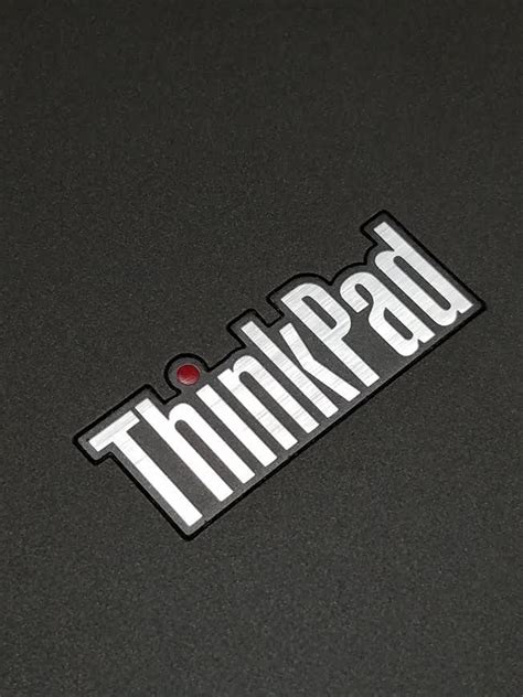 Lenovo's ThinkPad Logo~ ThinkPads are powerful, yet sleek, and are made ...