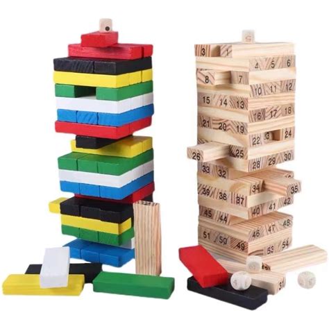 Wooden Toy Building Blocks | Shopee Philippines