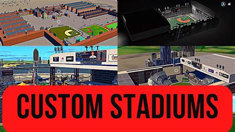 Custom Stadiums For Every Type Of Player On MLB The Show 22 - YouTube