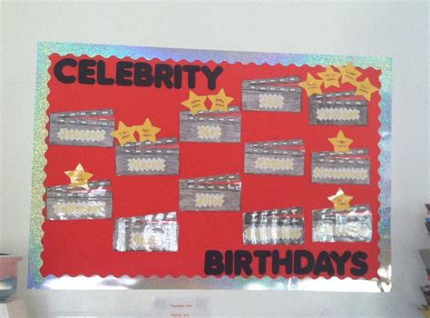 Birthday board idea | school | Pinterest | Popcorn theme classroom, Popcorn theme and Hollywood ...