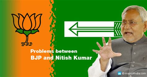 Problems between Nitish Kumar (JDU) and Narendra Modi (BJP) - India