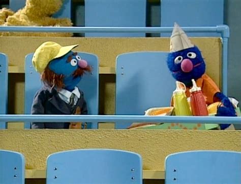 Grover and Mr Johnson at the baseball game | Sesame street muppets, Sesame street, The muppet show