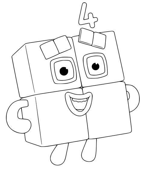 Numberblocks Coloring Pages Pdf For Kids - Coloringfolder.com