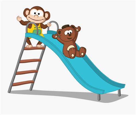 Playground Slide Clipart , Png Download - Cartoon , Free Transparent ...