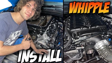 INSTALLING AND UN-INSTALLING A WHIPPLE SUPERCHARGER KIT ON MY CAMARO WITHIN 24HRS... (I GOT ...