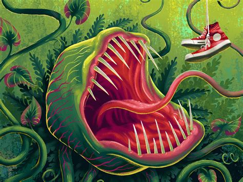 Campy Creatures Expansion I - Man-Eating Plant Illustration by Emrich ...