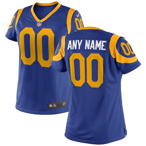 Women's Nike Royal Los Angeles Rams 2018 Alternate Custom Game Jersey