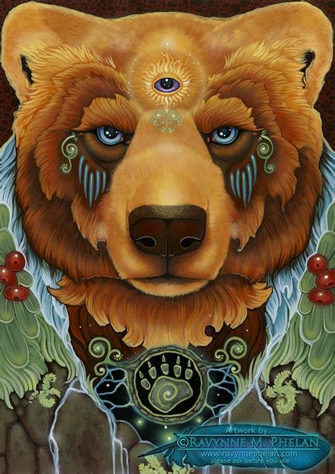 EarthSpirit | Spirit animal art, Bear art, Bear spirit animal