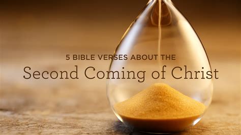 5 Bible Verses about the Second Coming of Christ