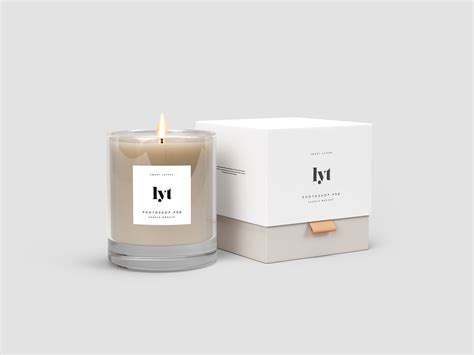 Candle Package Mockup – Free Mockups | pixelify.net