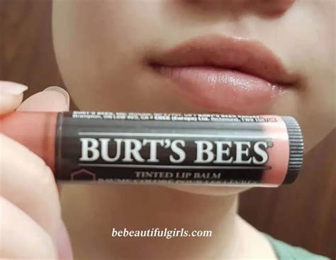 Burt's Bees Tinted Lip Balms Swatches