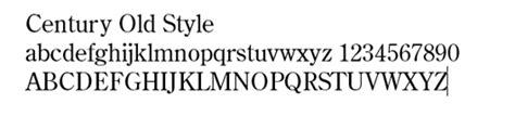 The Century Typeface: An American Original