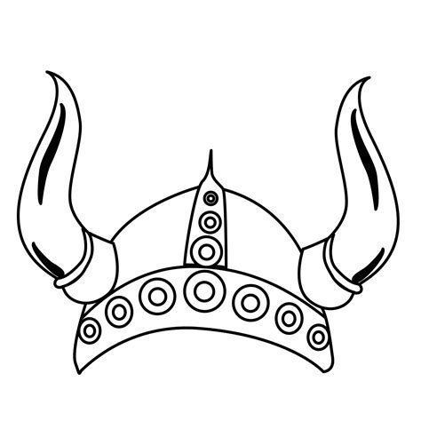 Viking Helmet Drawing at GetDrawings | Free download