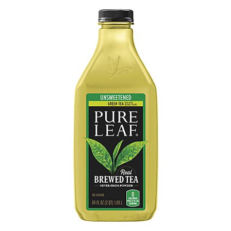 Lipton Pure Leaf Real Brewed Unsweetened Green Tea | Soft Drinks | Foodtown