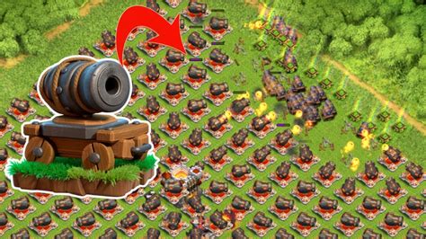 🔥CANNON CART VS BASE FULL OF CANNONS🔥 | CLASH OF CLANS PRIVATE SERVER | HFX GAMING - YouTube