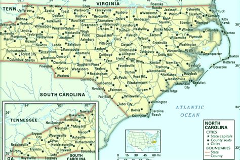 Pin by Reg Lewis on NC map | Cities in north carolina, North carolina ...