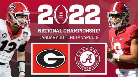 College Football Picks - Georgia vs Alabama - 2022 College Football ...