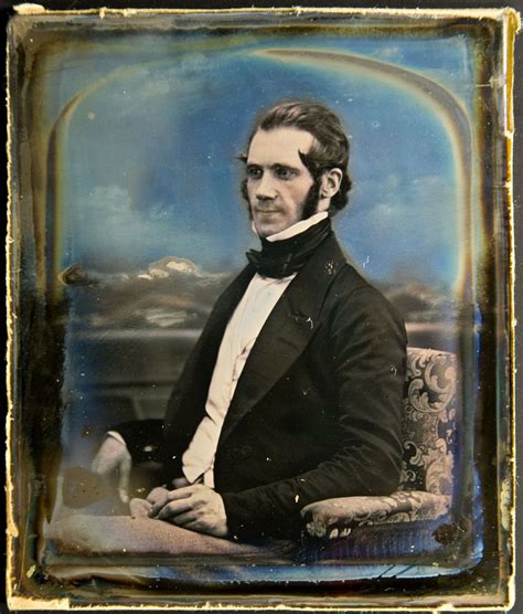 Daguerreotype portrait of a man dated 1 September 1849 | Daguerreotype ...