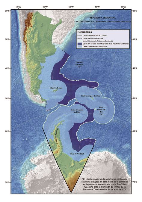 Se formalizó la extensión de la Plataforma Continental Argentina – Pampa Azul